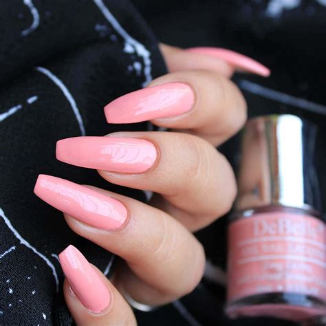 Buy DEBELLE GEL NAIL LACQUER APRICOT DEW PASTEL PINK NAIL POLISH-8ML ...