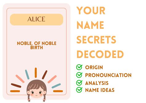 Alice Name Definition