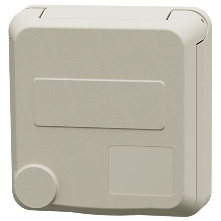 Cepex panel mounted receptacle, pearl white 4813