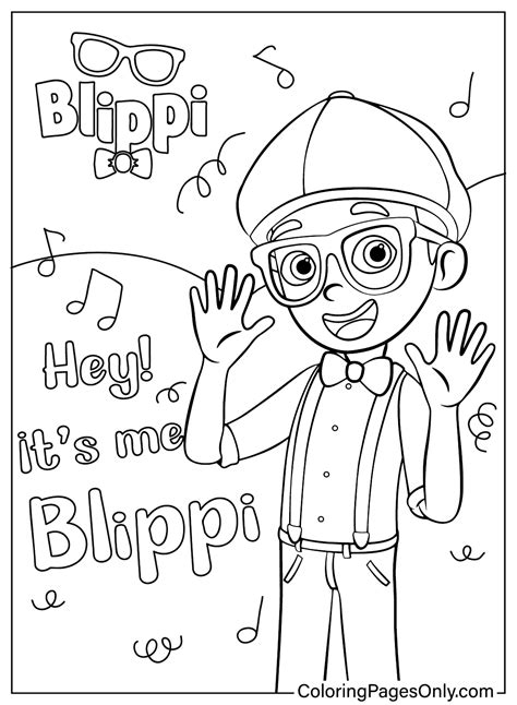 20 blippi coloring pages free pdf printables – Artofit