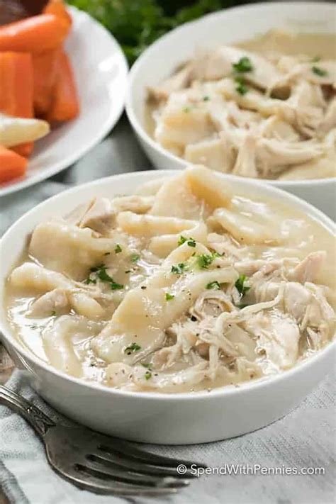 Old Fashioned Chicken and Dumplings – Chef Mike’s Recipes