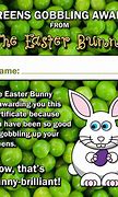 Image result for Border Certificate Easter Bunny