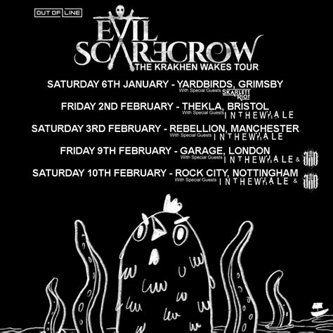 EVIL SCARECROW release new single 'Release The Krakhen' out now on ...