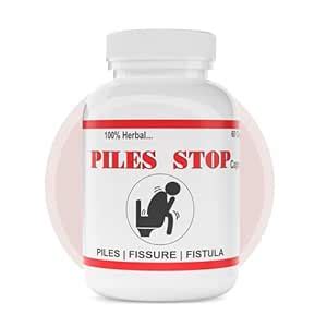 Buy PILES STOP Ayurvedic Capsules for Haemorrhoids | Approved by the ...