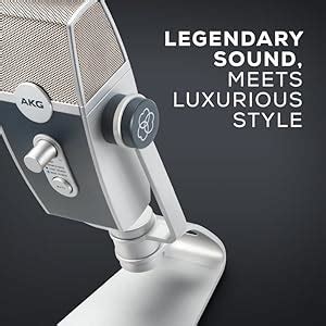 AKG Lyra Ultra-HD, Four Capsule, Multi-Capture Mode, USB-C Condenser ...