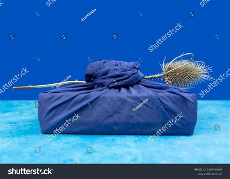 Furoshiki Art Japanese Cloth Wrapping Traditionally Stock Photo ...