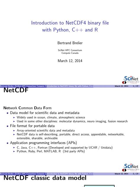 netCDF-4 Python 的图像结果
