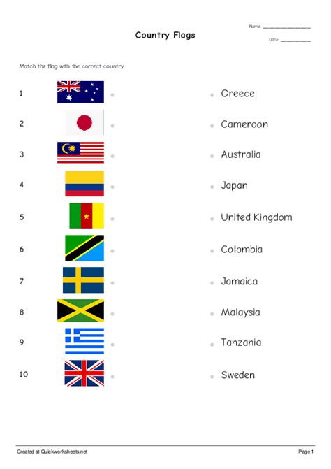 Country Worksheet 的图像结果
