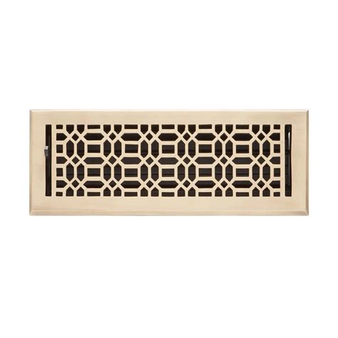 Beelman Brass Oversized Floor Register | Signature Hardware