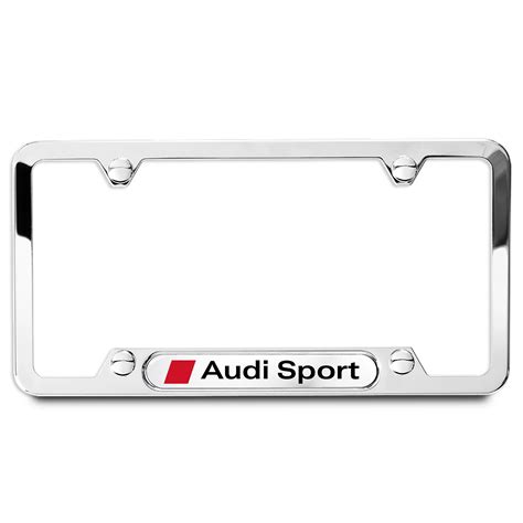 Audi Sport Plate Frame at Joyce Hartmann blog
