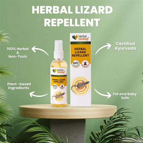 Herbal Lizard Repellent Spray | Non - toxic | plant-based | 100% Herba ...