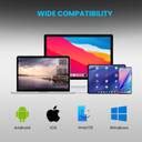 Portronics Bubble, 2.4 GHz & Bluetooth 5.0 Connectivity, Noiseless ...