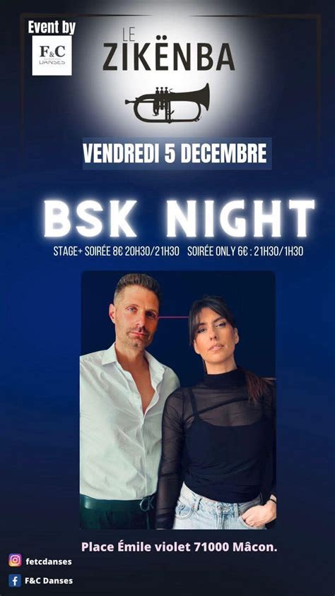 Soirée dansante BSK avec Coralie et Fabrice , 1 Place Emile Violet ...