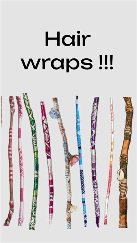 Image result for Hair Wrap Tutorial with String
