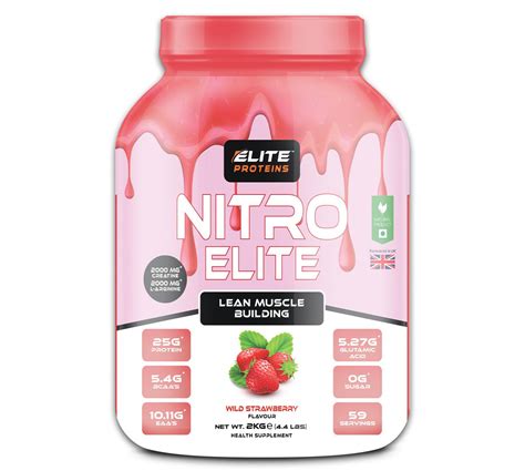 Elite Proteins Nitro Elite – Lean Muscle Building Whey Protein