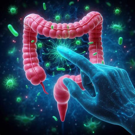 Anatomie der Gastroenteritis | Premium KI-generiertes PSD