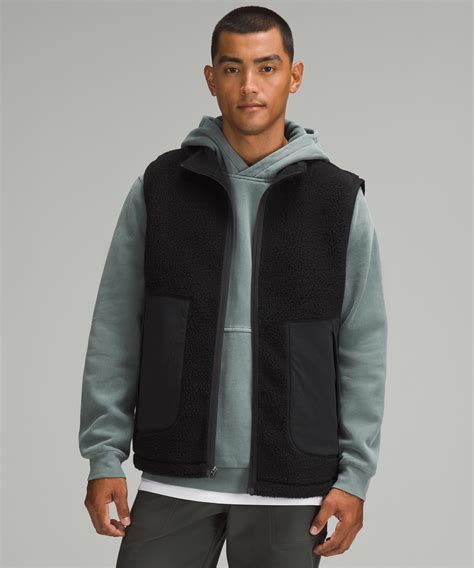 High Pile Fleece Vest | Mens outfits, Mens coats, Vests mens