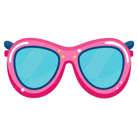 Cute sunglass clipart vector art and illustration | Premium AI ...