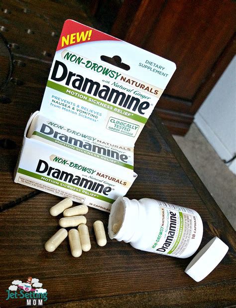 Travel happy and beat motion sickness with Dramamine® Non-Drowsy Naturals - Jet Setting Mom