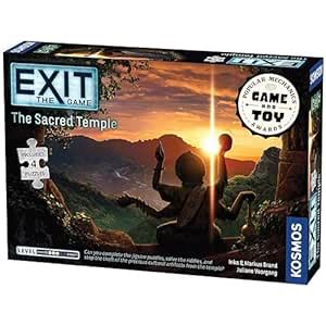 Buy EXIT - The Sacred Temple (Includes Puzzles) Board Game Online at ...