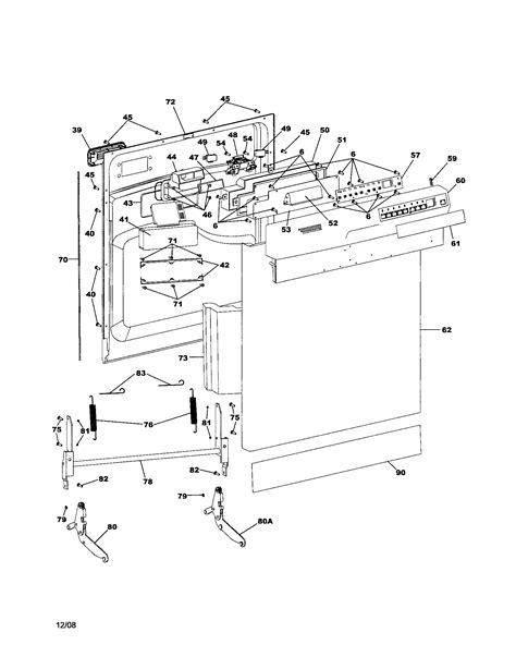 Frigidaire Gallery Dishwasher Diagram - Wiring Diagram Pictures
