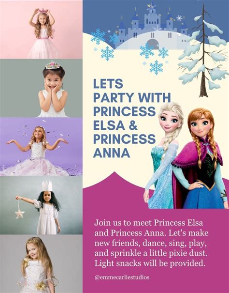 Princess Party With Anna & Elsa, 8887 Folsom Boulevard #2, Sacramento ...