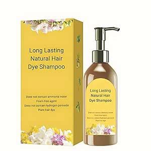 Buy Japanese Hair Dye Shampoo – Long Lasting Natural Hair Color for Men ...