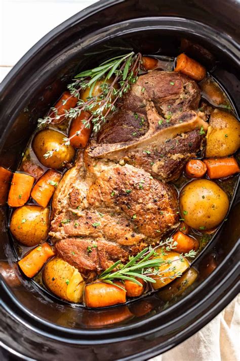 How To Cook Pork Shoulder Blade Roast In Crockpot at Sydney Skidmore blog