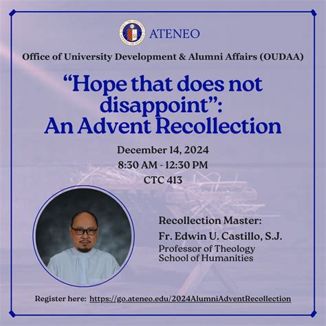 Hope Does Not Disappoint