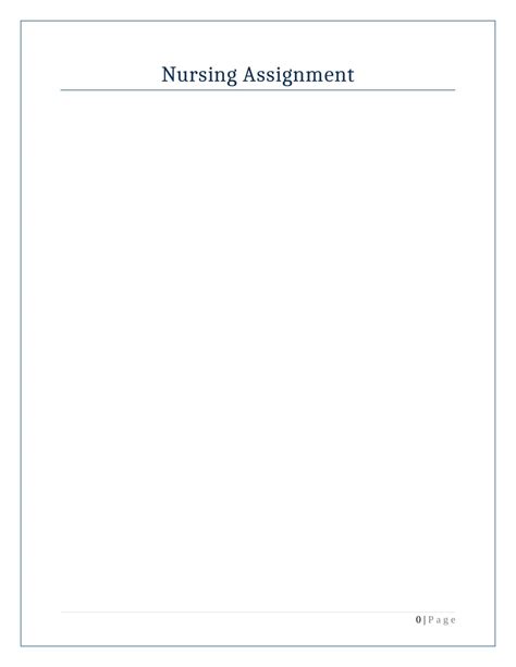 Image result for Type of Nursing Assignment