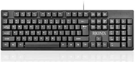 rionix Ritro Gaming Key Wired USB Standard Multi-device Keyboard ...