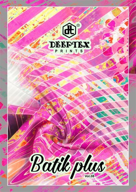 DEEPTEX BATIK PLUS VOL 8 Pure Cotton Wholesale Supplier, Dealer