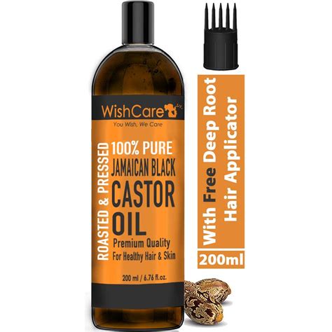 WishCare: Jamaican Black Castor Oil-Cold Pressed - 200ml