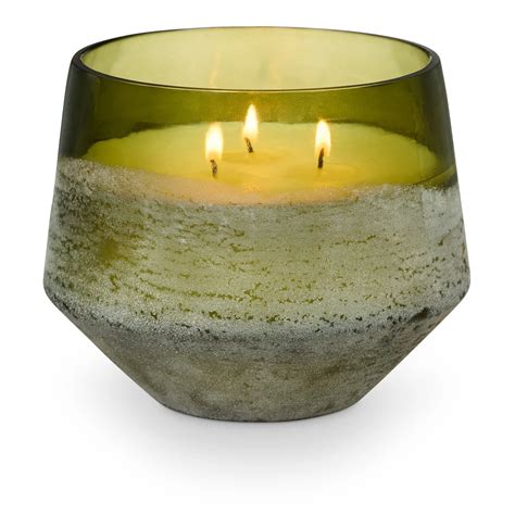 Balsam & Cedar Baltic Glass Candle Large by Illume | Fairy Tales Inc ...