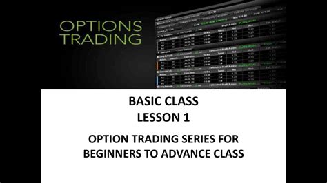 Option Trading Lessons 的图像结果