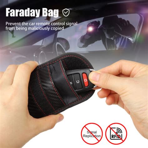 Car Key Signal Blocker Case Pouch Anti Radiation Tracking RFID Blocking Bag NEW | eBay