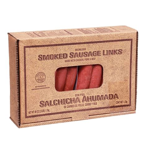 Market Skinless Smoked Sausage Links | Fig App