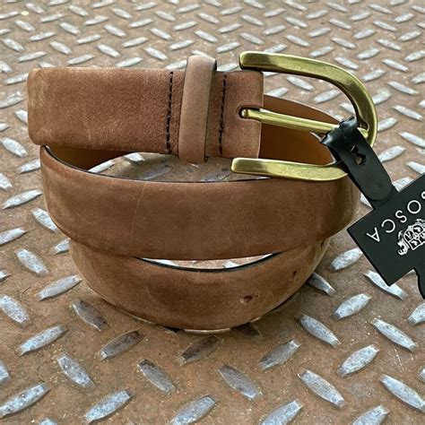 BOSCA Men's Brown Belt | Depop