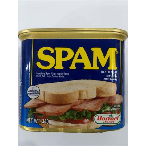SPAM LUNCHEON MEAT ORIGINAL 340G | Shopee Philippines
