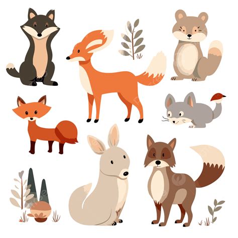 Woodland Animals Clip Art Printables Amazon.com: Woodland Animals