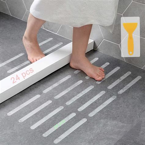 Amazon.com: Anti-slip Strips, Safety Shower Treads Stickers - 24 Pcs ...