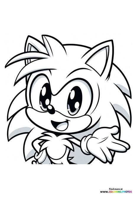 Sonic The Hedgehog Coloring Pages