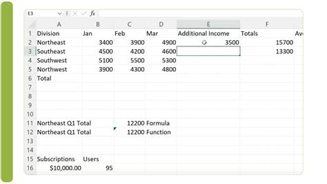 Excel's SUM Shortcut for Quick Calculations | Intellezy