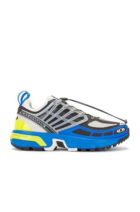 Salomon ACS Pro Sneaker in Lapis Blue, Black, & Buttercup | FWRD