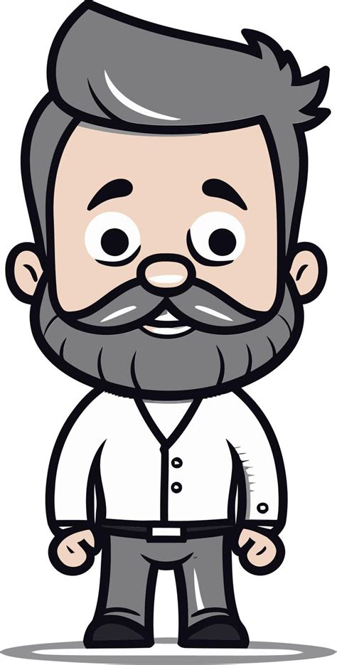 Cartoon man with mustache Images - Free Download on Freepik