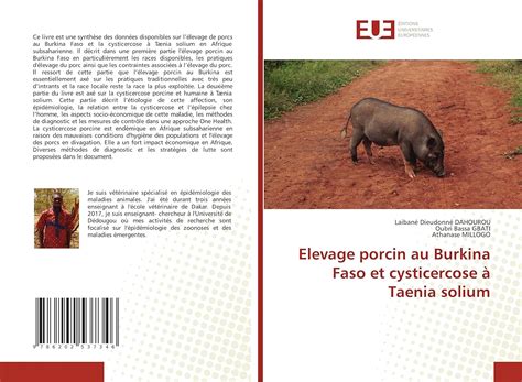 Buy Elevage porcin au Burkina Faso et cysticercose à Taenia solium Book ...