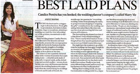 Marry Me's Updates | Press | Partners