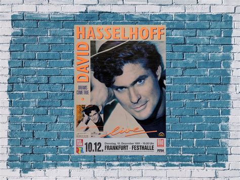 David Hasselhoff - Live In Germany, Frankfurt 1991, US$ 518.77