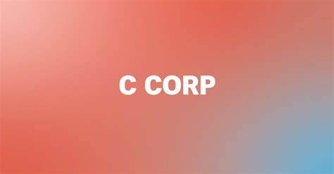 C Corporation 的图像结果