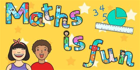 Image result for Math Is Fun Sign Printable